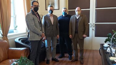 Στον Αντιπεριφερειάρχη Χανίων η νέα Διοίκηση της Ένωσης Ξενοδόχων