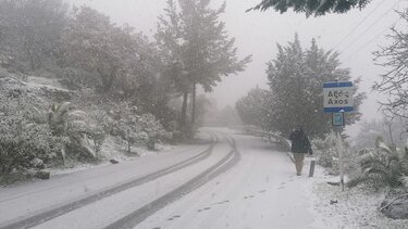 Ποιοι δρόμοι είναι κλειστοί στην Κρήτη - Πού χρειάζονται αλυσίδες