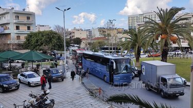 Χανιά: Κινητοποίηση ιδιοκτητών τουριστικών λεωφορείων
