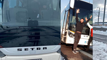 Μάθημα ανθρωπιάς από Κρητικό οδηγό λεωφορείου, μέσα στο χιονιά