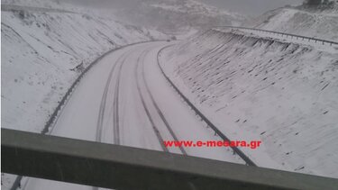 Κλειστός ο δρόμος Ηράκλειο- Μεσαρά