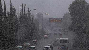 Κλείνει η εθνική οδός Αθηνών-Λαμίας για βαρέα οχήματα