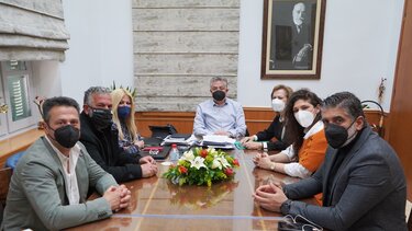 Συνάντηση Αρναουτάκη με την διοίκηση του νεοσύστατου φορέα «Κρήτη το νησί μου»