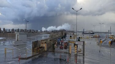 Διακόπηκε η κυκλοφορία στον περιφερειακό του Ρεθύμνου λόγω των θυελλωδών ανέμων