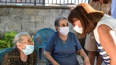 Η ΠτΔ αποχαιρετά την Ευσ. Μαυραπίδου - Μια από τις θρυλικές γιαγιάδες της Συκαμιάς 