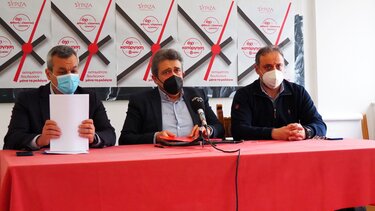 ΣΥΡΙΖΑ: Κοινή συνέντευξη βουλευτών και συντονιστή της Ν.Ε. Ηρακλείου