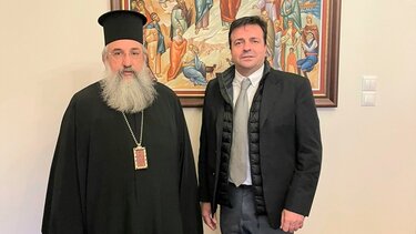 Το Καπετανάκειο Ίδρυμα μεταξύ των θεμάτων που συζήτησαν Αρχιεπίσκοπος και Αντιπεριφερειάρχης