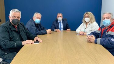 Καλαντζάκης: «Με έργα και δράσεις στηρίζουμε το ΕΚΑΒ στην Ιεράπετρα»