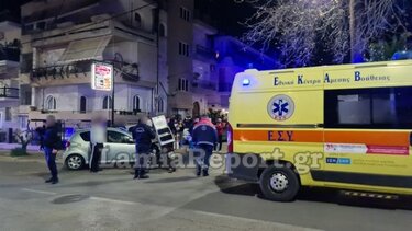 Τροχαίο με ντελιβερά σε διασταύρωση - Δείτε εικόνες