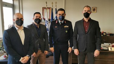 Στον Υπαρχηγό της ΕΛ.ΑΣ το προεδρείο της Ένωσης Αστυνομικών Υπαλλήλων ν. Ηρακλείου 