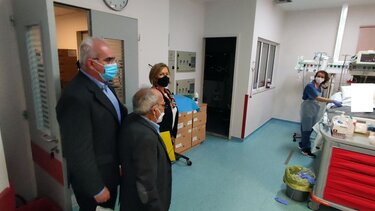 Στο νοσοκομείο Αγίου Νικολάου η Μ.Γκάγκα - Δε δεσμεύτηκε για καμιά πρόσληψη