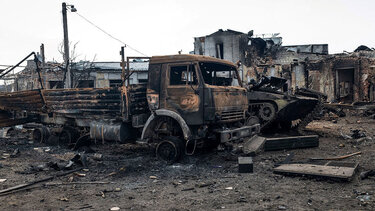 Βρετανία: Ο χάρτης της ρωσικής εισβολής στην Ουκρανία 