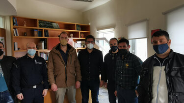 Με τον Μενέλαο Μποκέα συναντήθηκαν οι αστυνομικοί του Ηρακλείου 