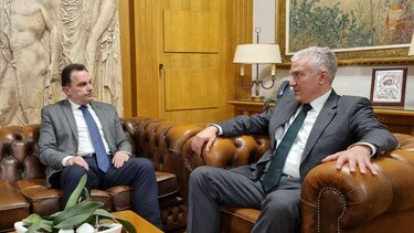 Με τον Υπουργό Αγροτικής Ανάπτυξης συναντήθηκε ο Μανούσος Βολουδάκης 