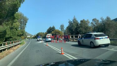 Σοβαρό τροχαίο στο ύψος της Νεάπολης