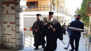 Στο Ιερό Ησυχαστήριο της Αγίας Φωτεινής την Κυριακή ο Αρχιεπίσκοπος Κρήτης