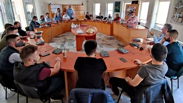 Υπογράφηκε η σύμβαση για το έργο ηλεκτροφωτισμού στις Κορφές