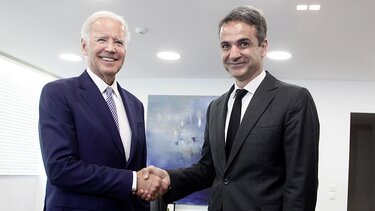 Συναντώνται τη Δευτέρα στον Λευκό Οίκο Κυριάκος Μητσοτάκης και Τζο Μπάιντεν