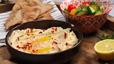 Κρεμώδες χούμους, ένα εύκολο και υγιεινό ντιπ