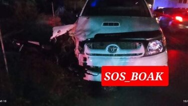 Αγροτικό συγκρούστηκε με μηχανή - Ένας τραυματίας