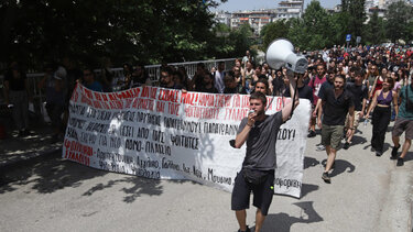 Ξανά στο νοσοκομείο ο τραυματίας φοιτητής του ΑΠΘ, μετά από τα επεισόδια