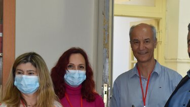 Ο Αντιπεριφερειάρχης Χανίων συναντήθηκε με μαθητές από 5 χώρες