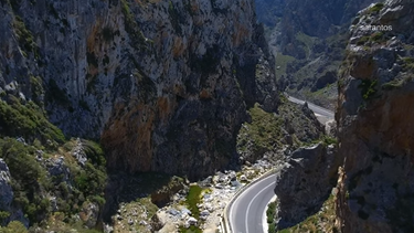 Το Κουρταλιώτικο φαράγγι εντυπωσιάζει και από ψηλά!