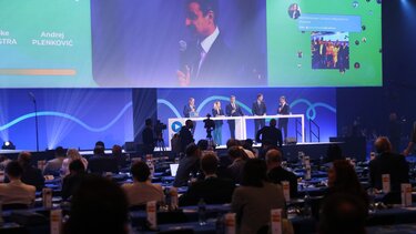 Ο Κ. Μητσοτάκης στο Συνέδριο του Ευρωπαϊκού Λαϊκού Κόμματος