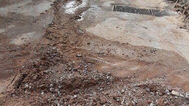 Διακοπή κυκλοφορίας σε κεντρικό δρόμο των Χανίων