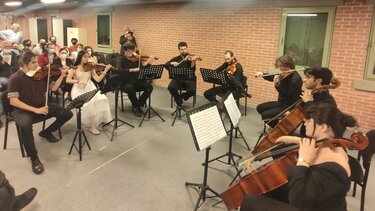  Εντυπωσίασαν τα νέα ταλέντα της Συμφωνικής Ορχήστρας Νέων Κρήτης και του Ωδείου του Δήμου Ηρακλείου