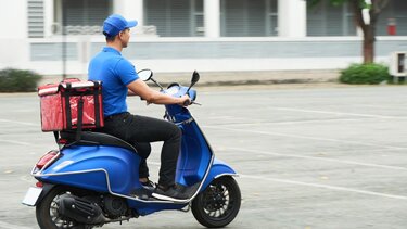 Τροχαίο με διανομέα στο Ηράκλειο