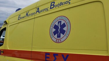 Πτώση μοτοσικλέτας με δύο τραυματίες