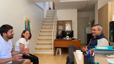 Τα προβλήματα των ατόμων με προβλήματα όρασης στο επίκεντρο συνάντησης Χ.Μαμουλάκη - Ένωσης Τυφλών Κρήτης