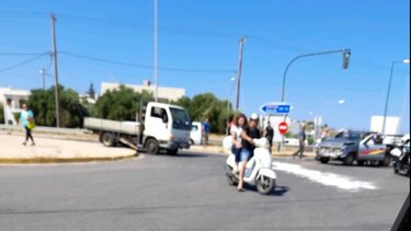 Τροχαίο στον κόμβο της Κριτσάς