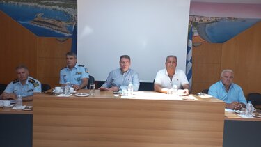 Στο επίκεντρο τα προβλήματα καθημερινότητας σο Δ.Χερσονήσου - Σύσκεψη παρουσία του Αστυνομικού Διευθυντή Ηρακλείου