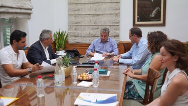 Την στατική αποκατάσταση του Σταυράκειου Γυμνασίου - Λυκείου Ανωγείων υπέγραψε ο Περιφερειάρχης Κρήτης 