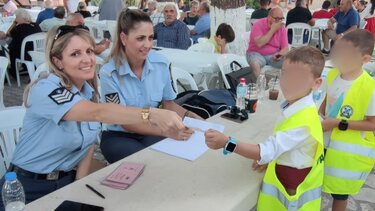 Δυναμικό "παρών" από τον Άγιο Μύρωνα στο "ραντεβού" με την Τροχαία