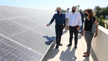 Πράσινη ενέργεια στο γηροκομείο των Ιδρυμάτων Καλοκαιρινού