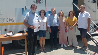Στην εθελοντική αιμοδοσία του Αρκαλοχωρίου ο δήμαρχος Μινώα Πεδιάδας
