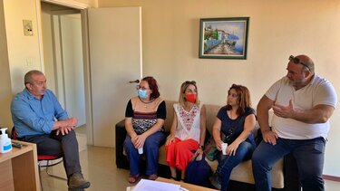 Συνάντηση Βαρδάκη με εργαζόμενους του ΦΟ.Δ.Σ.Α. Βόρειας Πεδιάδας