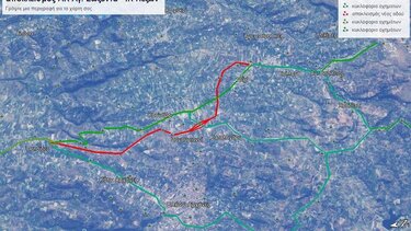 Από σήμερα, Τρίτη, η διακοπή κυκλοφορίας στο νέο δρόμο Ηράκλειο-Βιάννος