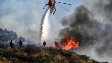 Παραμένει υψηλός ο κίνδυνος πυρκαγιάς στην Κρήτη