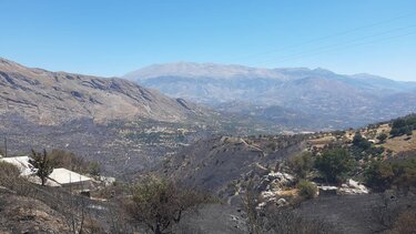 Συνεχίζεται η μάχη με την φωτιά στο Ρέθυμνο - Στην Κρήτη και 2ο Ericson
