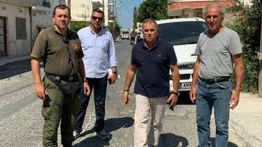 Ασφαλτόστρωση στη Γρα Λυγιά