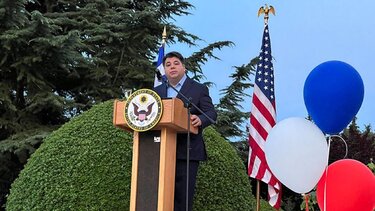 Τσούνης: Ελλάδα και ΗΠΑ στην πρώτη γραμμή της μάχης μεταξύ δημοκρατικών αξιών και τυραννίας