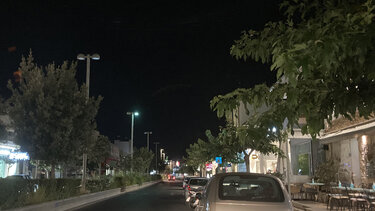 Ο φωτισμός της Λεωφόρου Κνωσσού 