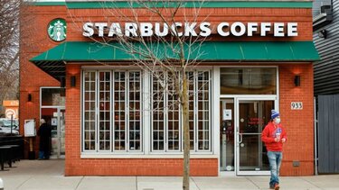 Πωλητήριο στα βρετανικά καταστήματα της Starbucks