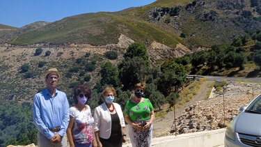 Αυτοψία Λιονή σε έργα αποκατάστασης ζημιών 