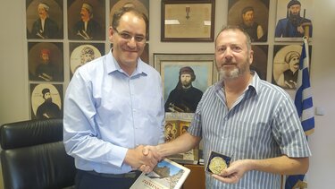 Συνάντηση Σωκρ. Κεφαλογιάννη με τον Διευθυντή Μουσικών Συνόλων της ΕΡΤ