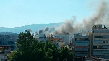 Καλύτερη η εικόνα της πυρκαγιάς σε δασική έκταση στον Αμάραντο Κόνιτσας